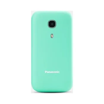Mobilní telefon Panasonic KX-TU400EXG mobilní telefon pro seniory - barevný displej 2,4", fotoaparát, véčko, zelený