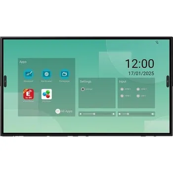 Počítač Sharp LM551 Infračervený dotykový displej 55" VA LED/3840x2160/8ms/3xHDMI/USB-C/3 x USB 3.0 /Černá