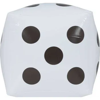 Party dekorace Guirca Nafukovací kostka 30x30 cm