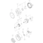 Alternátor MAHLE MG 477