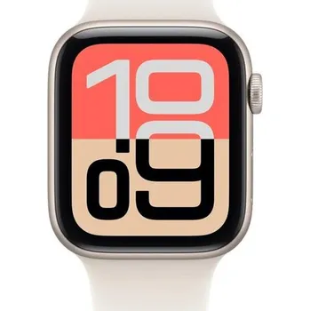 Chytré hodinky Apple Watch SE 3&nbsp;GPS + Cellular 40mm&nbsp;Starlight Aluminium Case with Starlight Sport Band - M/L