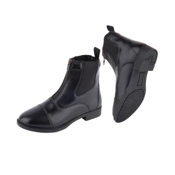 Jezdecká obuv ELT Kožené jezdecké boty Boston Barva: Černá, Velikost: 36