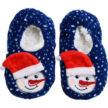 Dětské papuče CHRISTMAS KIDS, modré - různé velikosti Velikost: 27 - 30