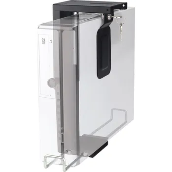 Elektronika Neomounts CPU-D075BLACK/LK / CPU Holder (height PC: 20-36 cm / width PC: 5-10 cm, lock) / Black