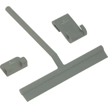 Stěrka na okno Aquanova, Sprchová stěrka Arvid šedo-zelená 3 díly - Formadore