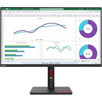 Monitor Lenovo LCD T32h-30 31,5" IPS/2560x1440/6ms/1x USB-C/HDMI/DP/4x USB 3.1/RJ45/Pivot/VESA