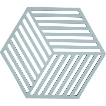 Úložný box Zone Denmark, Podložka pod horké nádobí Hexagon pastelová modrá - Formadore