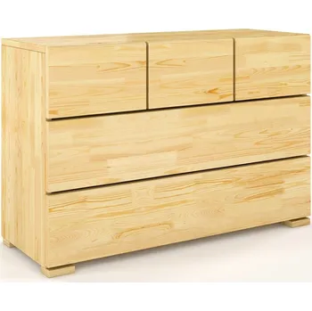 Komoda Komoda z masivu borovice Hessler 3+2 Odstín moření: Borovice přírodní