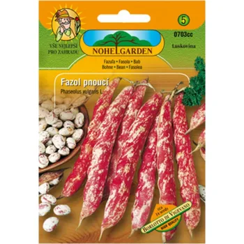 Substrát NOHEL GARDEN Fazol pnoucí melírovaný BORLOTTO DI VIGEVANO, semínka