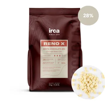 Cukrovinka IRCA Reno X bílá čokoláda 28 % (250 g)