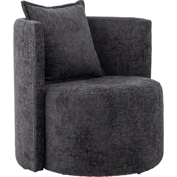 Křeslo Bloomingville Šedé čalouněné křeslo Morris