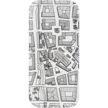 Born in Sweden, Servírovací tác Sweden from Above City obdélníkový 15 x 32 cm - Formadore
