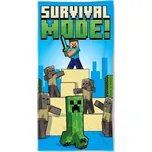 MLC • Plážová osuška Minecraft - motiv Survival Mode! - 100% bavlna - 70 x 140 cm