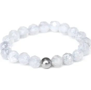 Prsten Agato Minerální prsten s chalcedonem POL-R17 60 mm + 2 měsíce na vrácení zboží