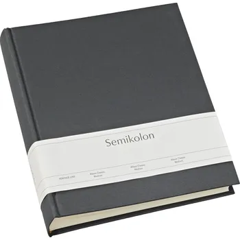 Semikolon, Album na fotografie Uni Classic, střední, tmavě šedý - Formadore