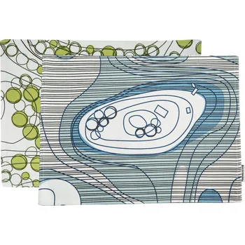 Talíř Born in Sweden, Prostírání pod talíř Sweden from Above Archipelago & Forest oboustranné 35 x 45 cm - Formadore