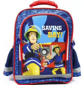 Školní batoh Setino • Školní anatomický batoh Požárník Sam - Hasič Sam - Fireman Sam, 37 x 29 x 13 cm