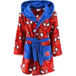 SunCity • Dětský fleece župan s modrou kapucí Spiderman EU 98