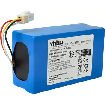 Příslušenství k robotickému vysavači VHBW Baterie pro Samsung Powerbot R7040, DJ96-00193C, 4600 mAh