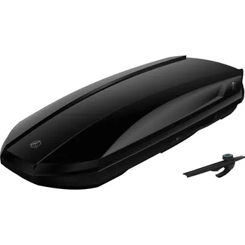 Střešní box Northline EvoSpaceTEF XL black glossy (rozměry 205x84x35 cm, max. délka lyží 195 cm, objem 420 litrů)
