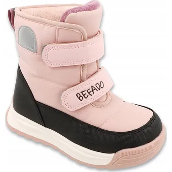 Dívčí sněhule Dětské sněhule pro dívky Befado 169X039 zimní zateplené boty, velikost 27