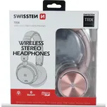BLUETOOTH STEREO SLUCHÁTKA SWISSTEN TRIX RŮŽOVÁ