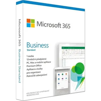 Microsoft 365 Business Standard P6 Mac/Win, 1 rok, CZ