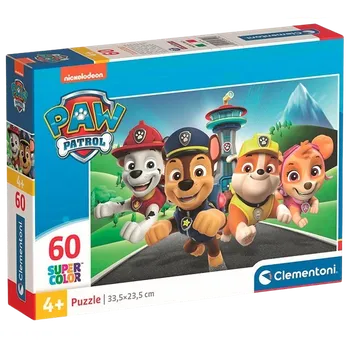 Puzzle Clementoni - Puzzle 60 Tlapková Patrola