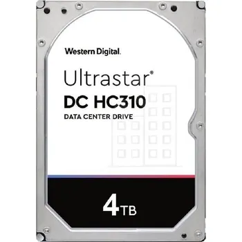 Ukládání dat Western Digital Ultrastar® HDD 4TB (HUS726T4TALE6L1) DC HC310 3.5in 26.1MM 256MB 7200RPM SATA 512E TCG
