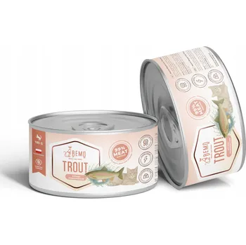 Krmivo pro kočku Krmivo mokré pro kočky konzerva 185 g BEMO CAT TROUT pstruh hypoalergenní