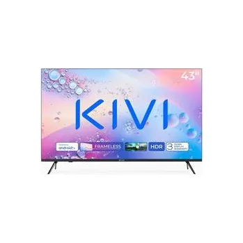 Televizor KIVI - 43', UHD, Android TV 11, Černá, 3840x2160, 60 Hz, rep. 2x12W, 50 kWh/1000h , BT5.1, HDMI 4x, USB 2x