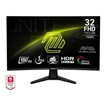 Počítačové příslušenství MSI MAG 32C6 31.5"/VA/1920x1080/180Hz/1500R