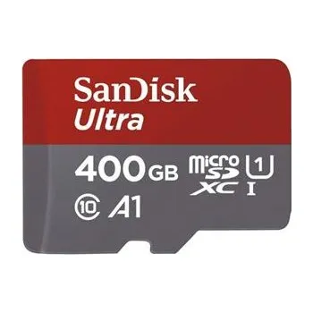 Ukládání dat SanDisk MicroSDXC karta 400GB Ultra (120 MB/s, A1 Class 10 UHS-I, Android) + adaptér