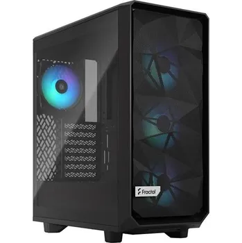 PC skříň Fractal Design Meshify 2 Compact RGB Black TG Light Tint