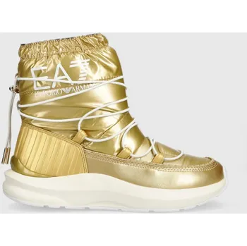 Pánská obuv Sněhule EA7 Emporio Armani Snow Boot X8M002.XK230.R369 zlatá 10Y, EUR 41 1/3