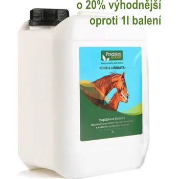 Precizní mikroby - postbiotika pro koně a hříbata Objem: 5 l ( 0,47 Kč za 1 ml )