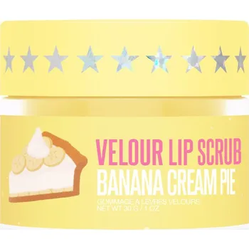 Pleťový peeling Jeffree Star Cosmetics Banana Fetish Velour Lip Scrub cukrový peeling na rty Banana Cream Pie 30 g