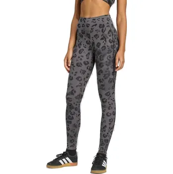 Dámské legíny Dámské legíny ADIDAS-OPT ESS 1/1 AOP GREY FIVE/PRINT Šedá L