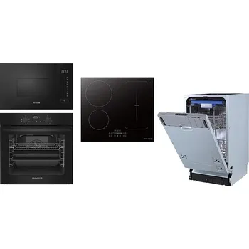 Domácí spotřebič Vestavný set Set Philco PD 1045 DBIT + Philco PHD 641 EPSB + Philco PMD 2085 BIB + Philco POB 769 AB + sleva 20 % při použití kódu
