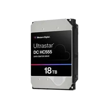 Pevný disk Western Digital Ultrastar DC HC555 3.5in 26.1MM 18000GB 512MB 7200RPM SATA ULTRA 512E SE NP3 DC HC555