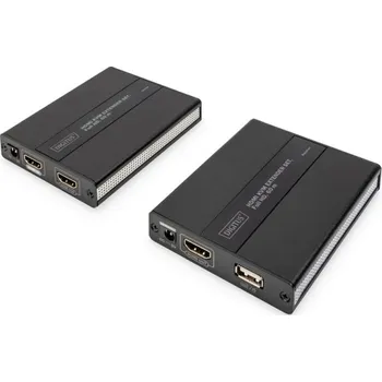 Digitus HDMI KVM Extender přes CAT 5 / 5a / 6 1080p, 60m, nízká latence