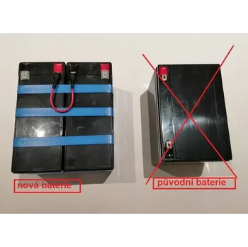 Dětské elektrovozidlo Baterie gelová Vipow 24V/7,5Ah/20HR pro dětská vozítka