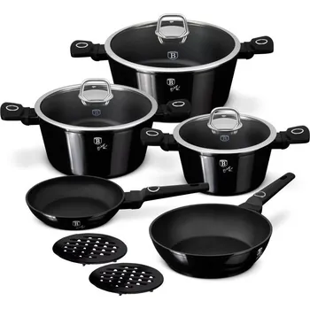 Sada nádobí Berlingerhaus Black Vantage Collection BH-8231 10 ks