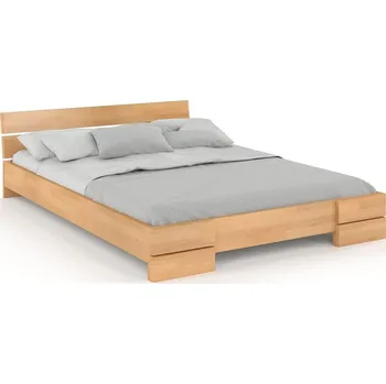 Postel Buková postel z masivu Sandemo Rozměr: 120x200, Odstín moření: Buk přírodní