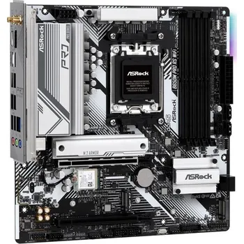 Základní deska ASRock B650M Pro RS WiFi / AMD B650 / AM5 / 4x DDR5 DIMM / 3x M.2 / HDMI / DP / USB-C / WiFi / mATX