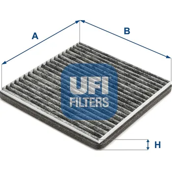 Ventilátor topení a klimatizace Filtr, vzduch v interiéru UFI 54.253.00
