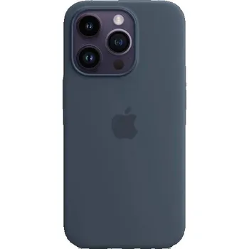 iPhone 14 Pro Max Silicone Case with MS-Storm Blue