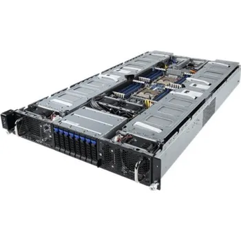 Server Gigabyte server G291-280 2x s.3647, 8x GPU, 24x DDR4 RDIMM, 8x2,5 HS SATA3, 2x 10GbE, IPMI, 2x 2200W plat