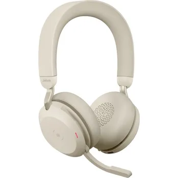 Sluchátka Jabra Evolve2 75, USB-C, MS Stereo, Beige