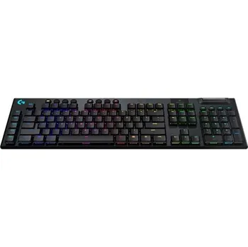 Klávesnice Logitech G915 LIGHTSPEED Wireless RGB Mechanical Gaming Keyboard - GL Clicky - CARBON - US INT'L - INTNL